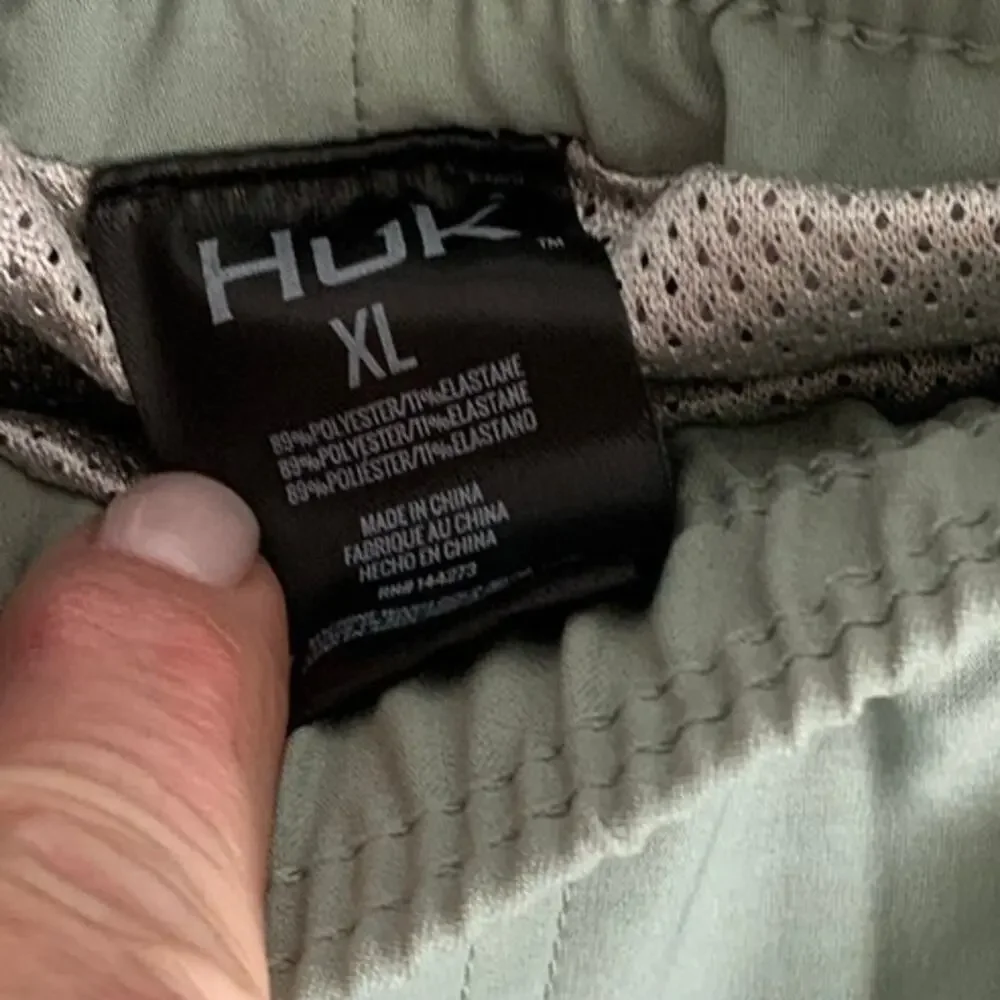 Huk men's XL Swim trunks‎ fishing 5.5